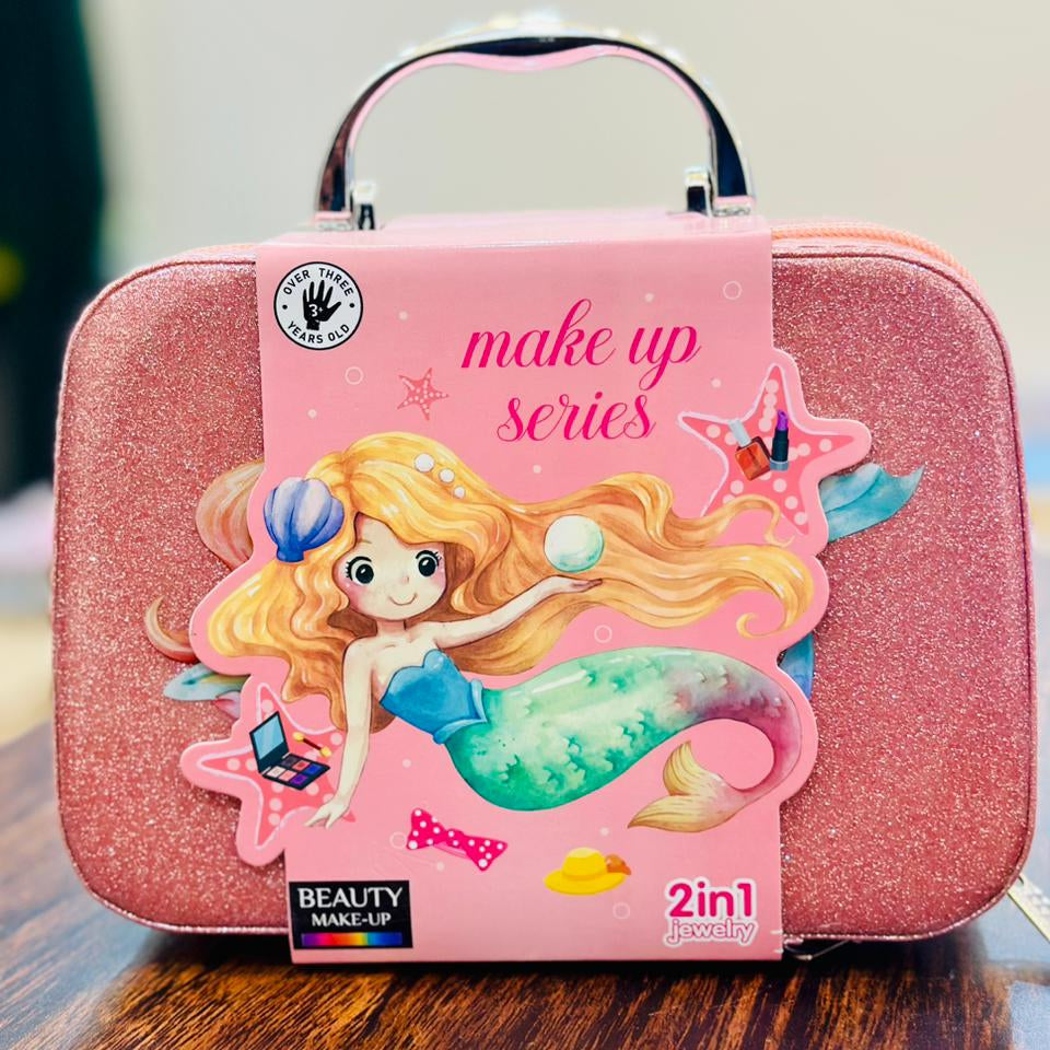 Kids' Beautiful Makeup Kit with Bag