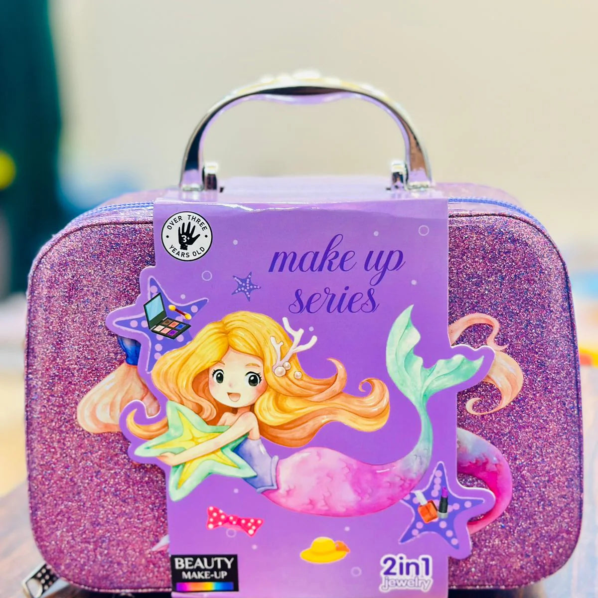 Kids' Beautiful Makeup Kit with Bag
