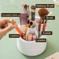 makup brush orgnizer